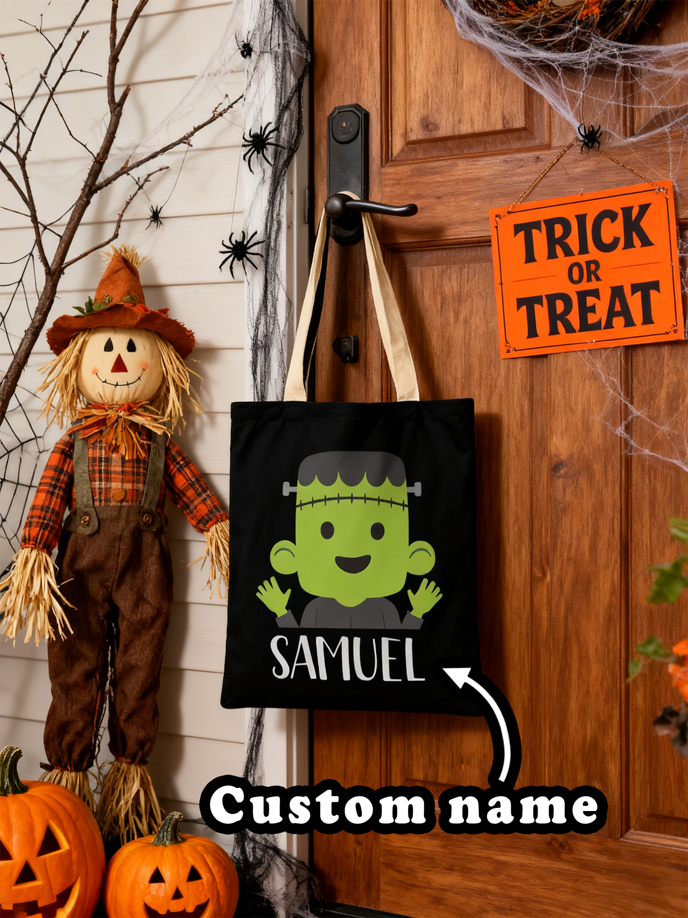 Custom Trick or Treat Candy Bag